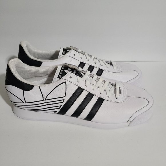 NEW Adidas Originals Samoa Trefoil Shoes FV6829 Size 14 White - Picture 3 of 7